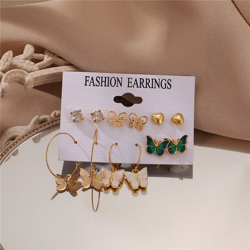 Vintage Earrings Set