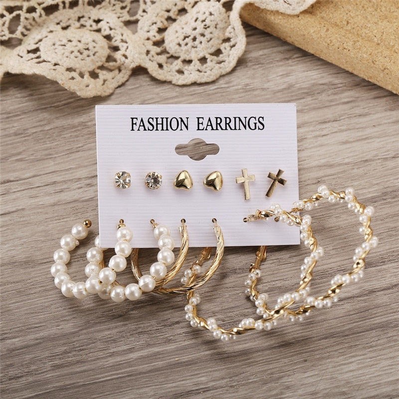 Vintage Earrings Set