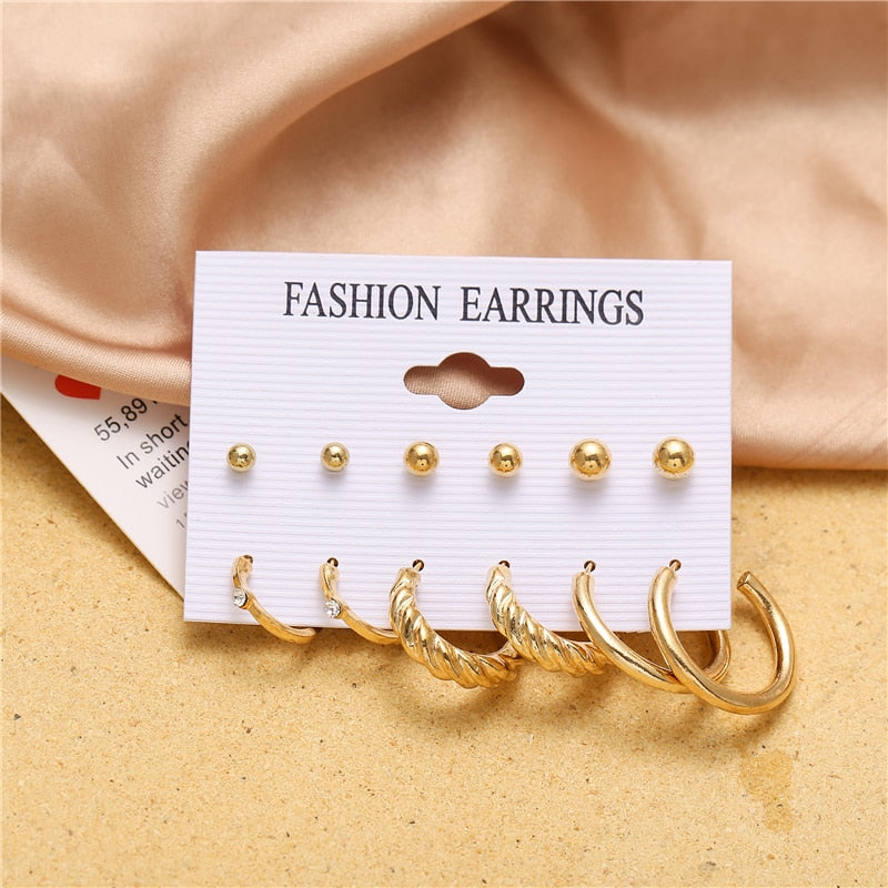 Vintage Earrings Set