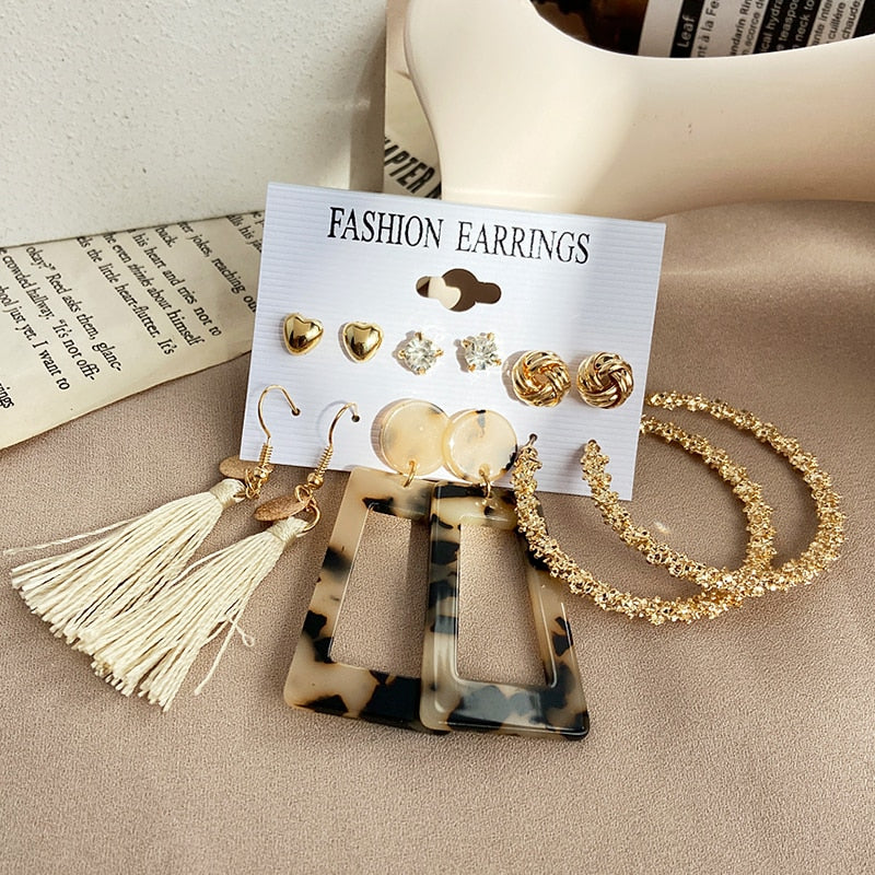 Vintage Earrings Set