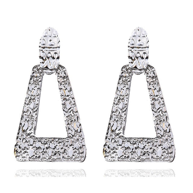 Vintage Geometric Earrings