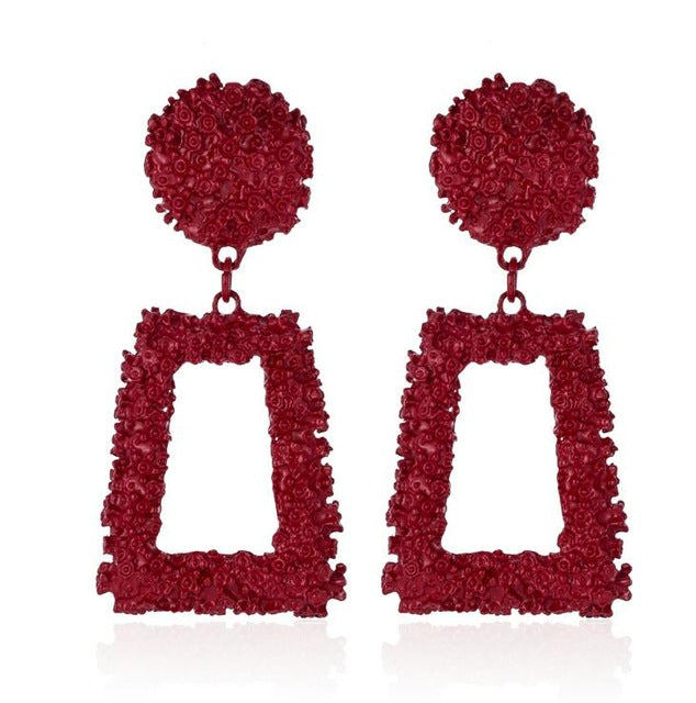Vintage Geometric Earrings