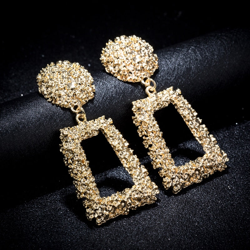 Vintage Geometric Earrings
