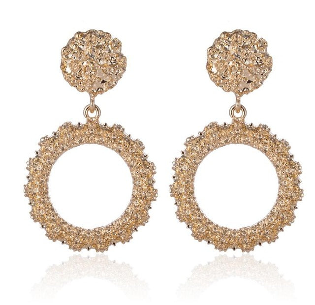 Vintage Geometric Earrings