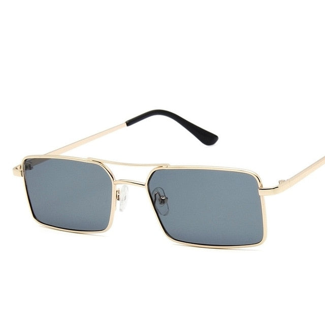 Vintage Narrow Rectangle Sunglasses
