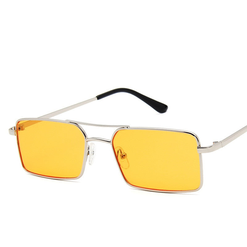 Vintage Narrow Rectangle Sunglasses