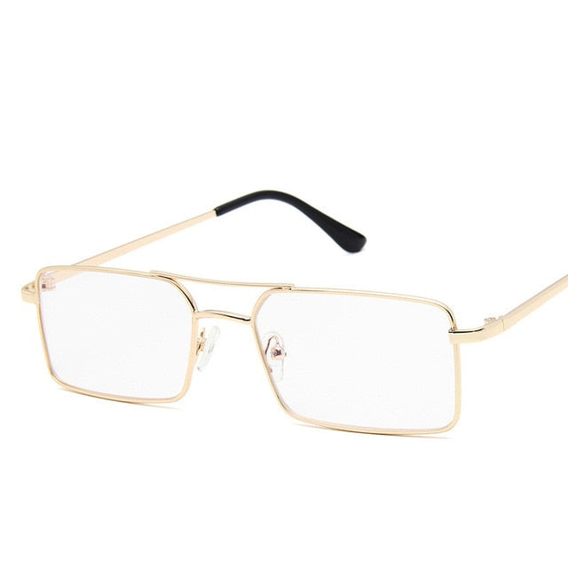 Vintage Narrow Rectangle Sunglasses