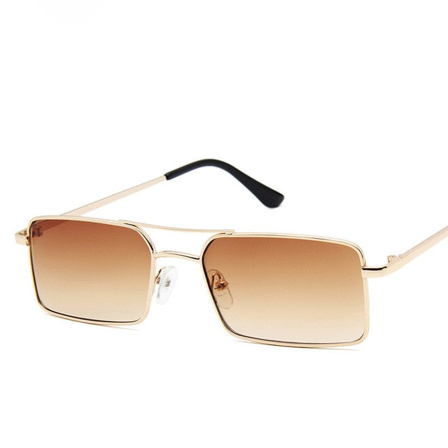 Vintage Narrow Rectangle Sunglasses