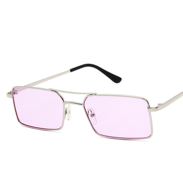 Vintage Narrow Rectangle Sunglasses