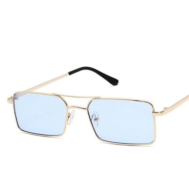 Vintage Narrow Rectangle Sunglasses