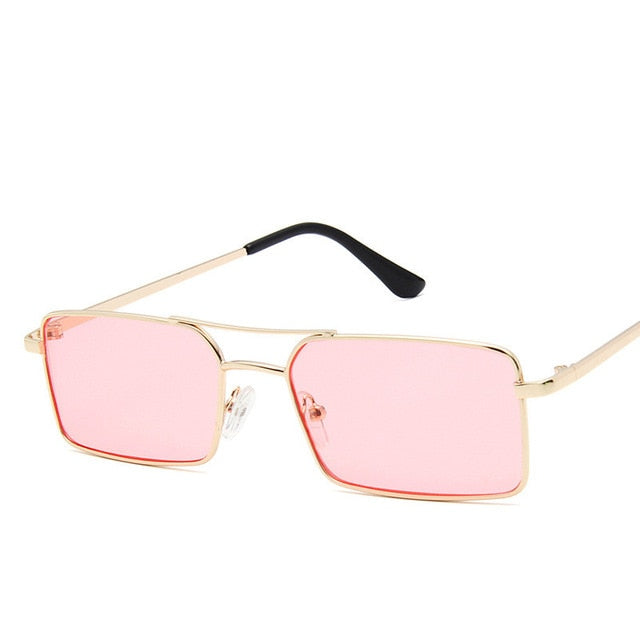 Vintage Narrow Rectangle Sunglasses