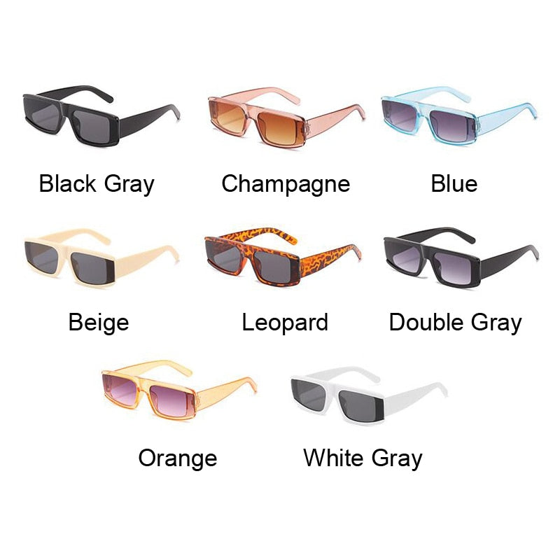 Vintage Rectangle Sunglasses