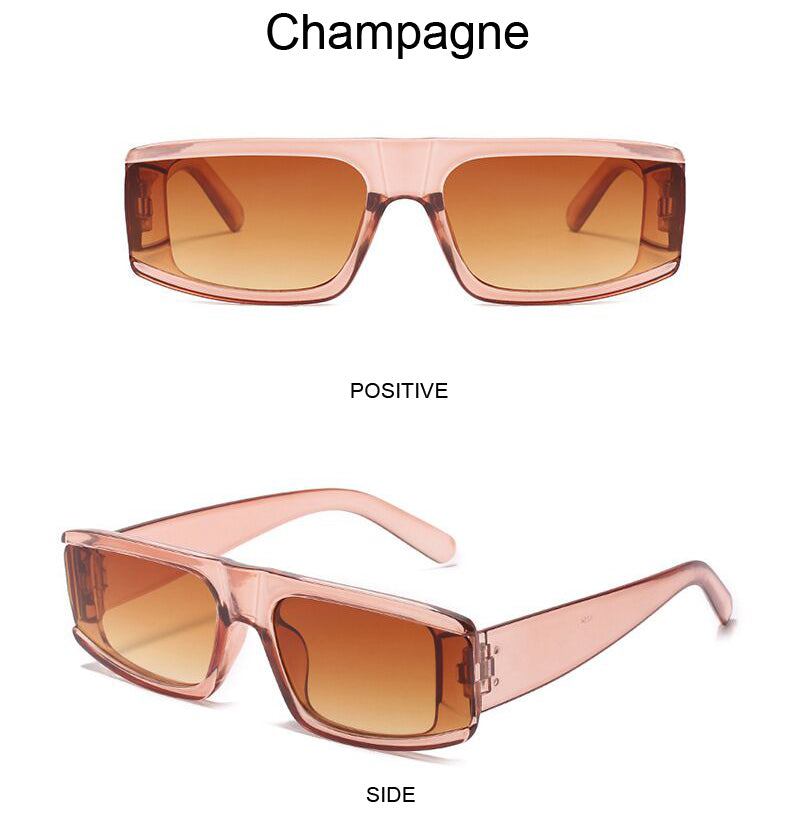 Vintage Rectangle Sunglasses