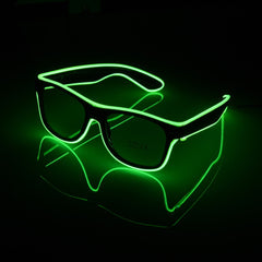 Wire LED Glowing Glasses