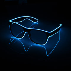 Wire LED Glowing Glasses