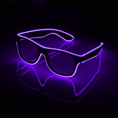 Wire LED Glowing Glasses