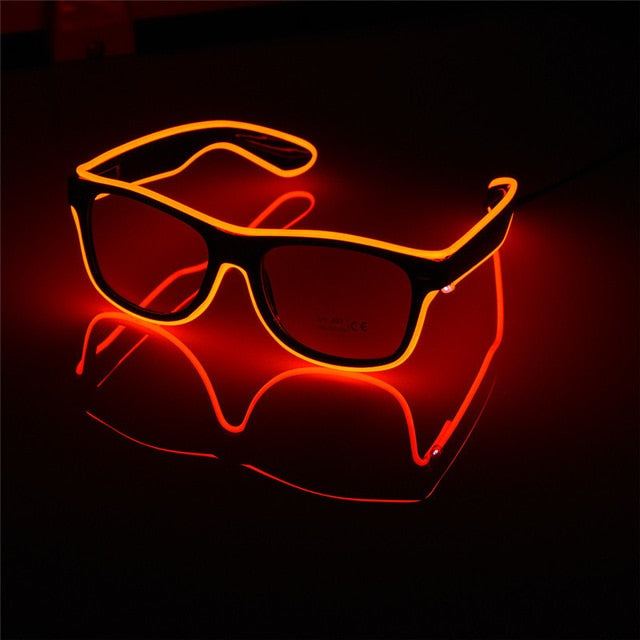 Wire LED Glowing Glasses