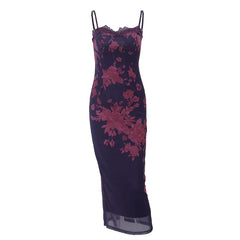 Xenia Mesh Vintage Dress