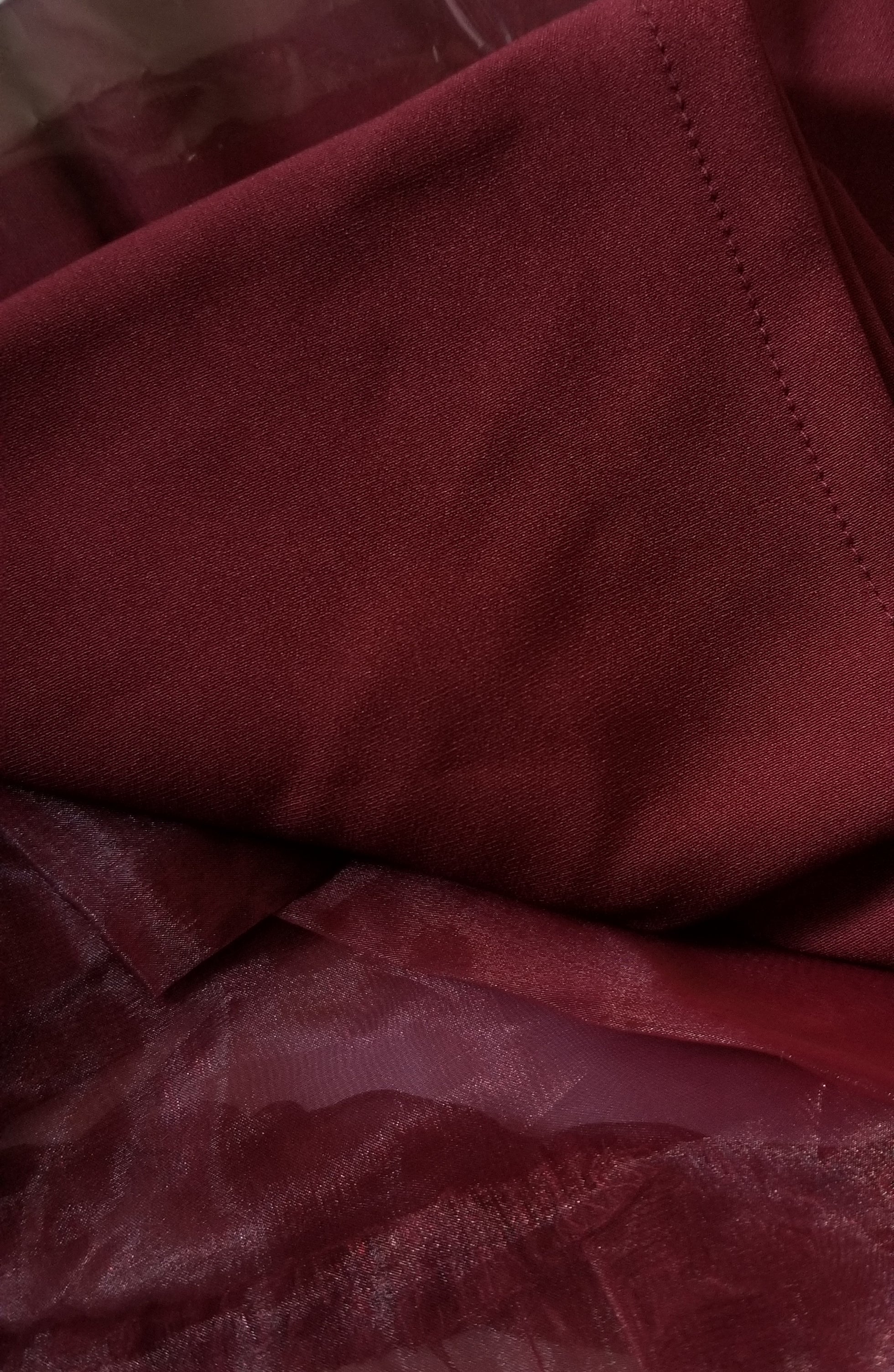 Your Dedication Mini Dress - Wine