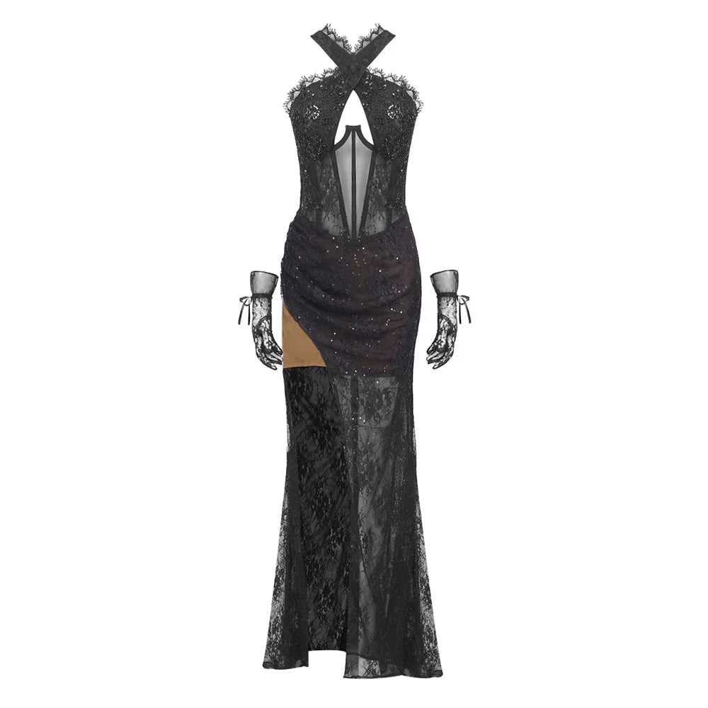 Yvonne Lace Maxi Dress
