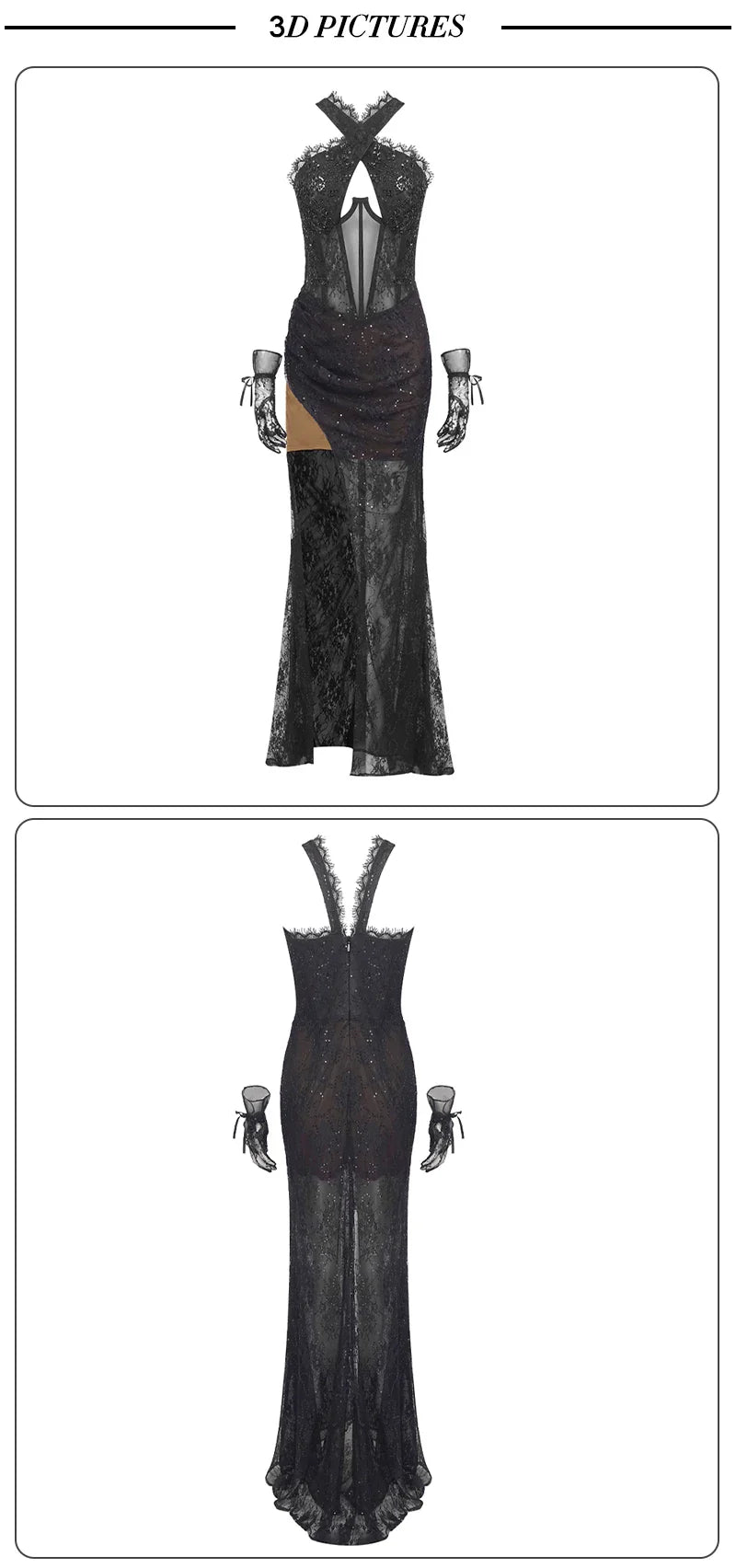 Yvonne Lace Maxi Dress