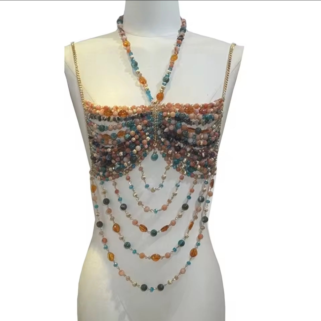 Zara Pearl Bralette Top