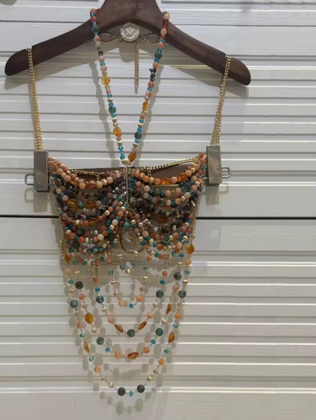 Zara Pearl Bralette Top
