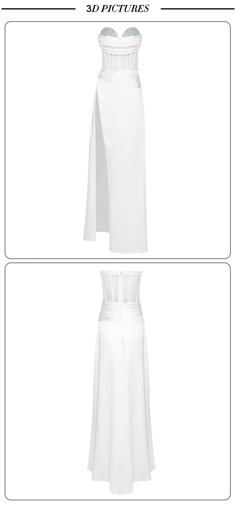 Zoie Satin Maxi Dress