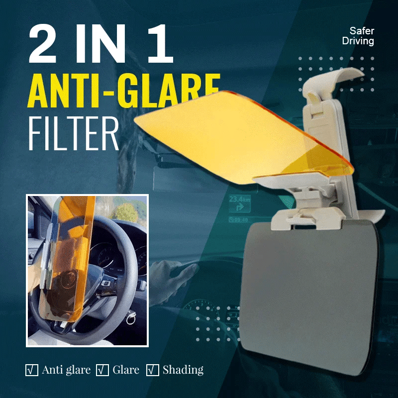 ShineGuardâ„?| Anti-glare sun visor