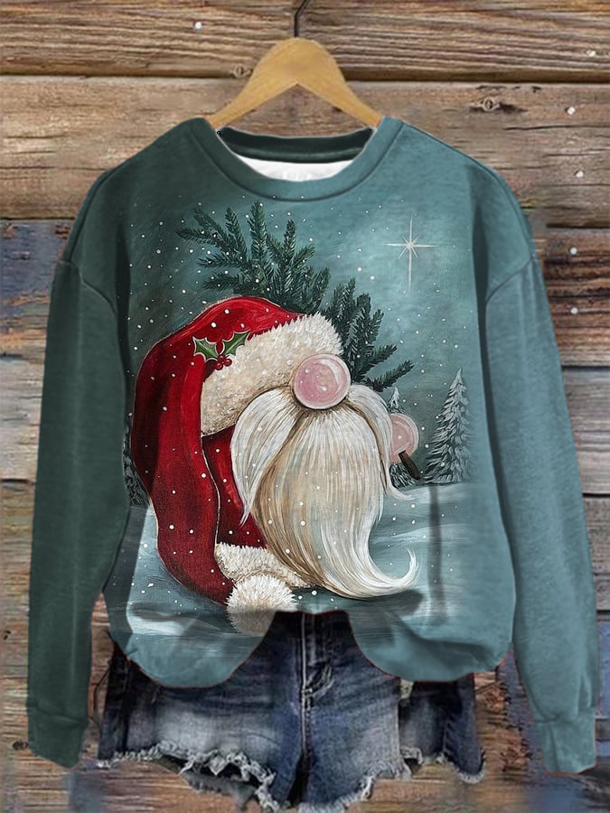 Santa Claus Christmas Casual Sweatshirt