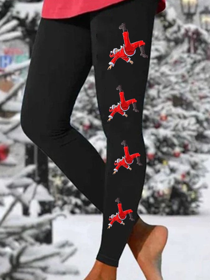 Christmas Print Leggings