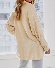 Everyday Buttoned Chest Pocket Shirt