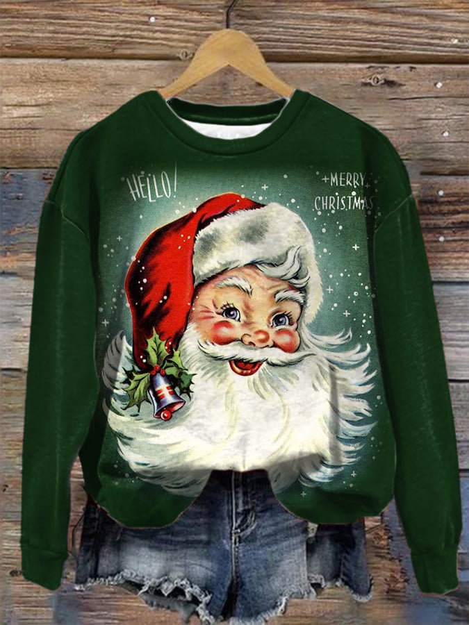 Santa Claus Christmas Casual Sweatshirt