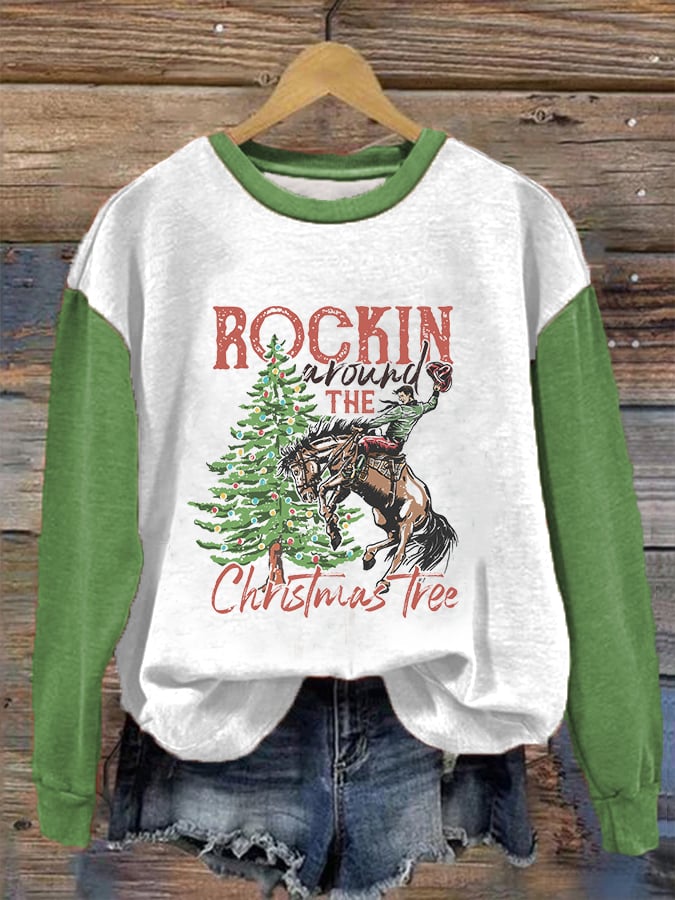 Rockin Around The Christmas Tree Sweatshirt