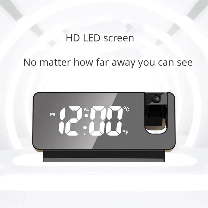 DigiClockâ„?Digital Projection Alarm Clock