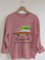 Vintage Griswold Christmas Print Sweatshirt