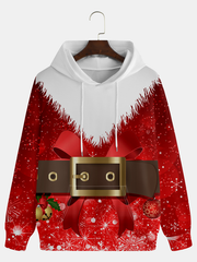 Christmas Graphic Print Hoodie