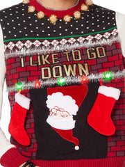 Christmas  I Like To Go DnowPrint Casual Sweatshirt