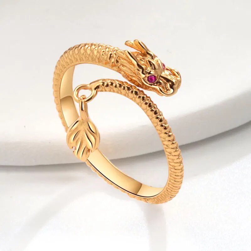 Dragon Lucky Ringâ„?| Unleash the favor of luck with this lucky ring | 1+1 FREE