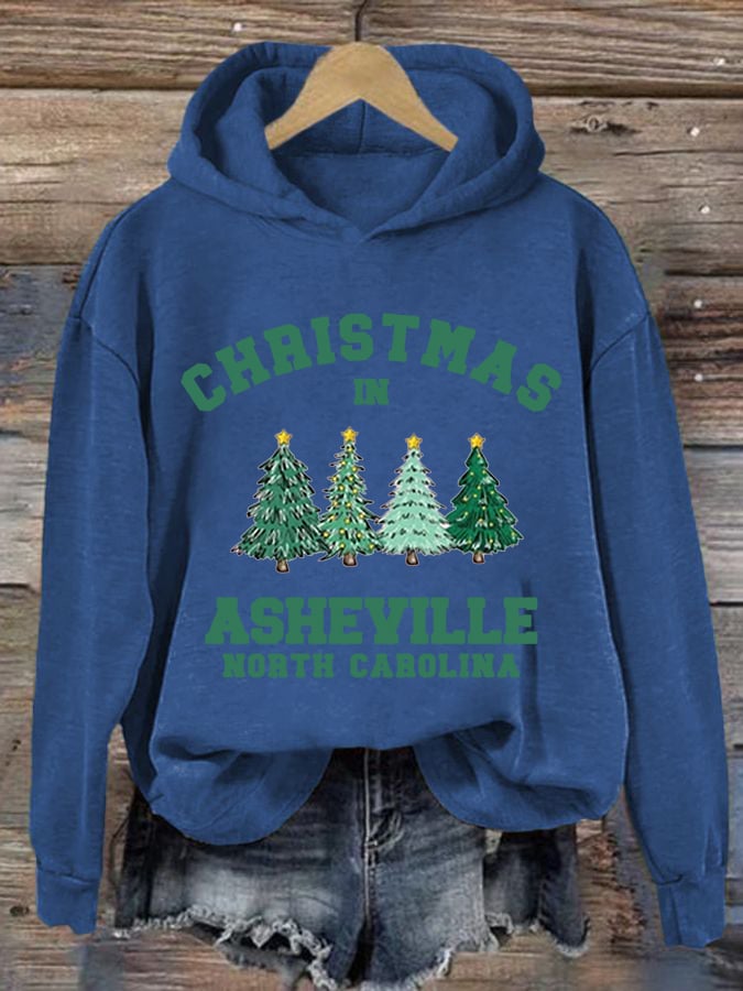 Christmas Festival (North Carolina) Printed Casual Sweatshirt