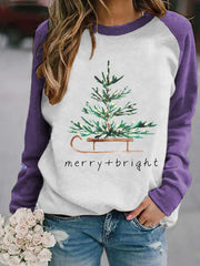 Merry And Bright🎄 Casual Sweatshirt