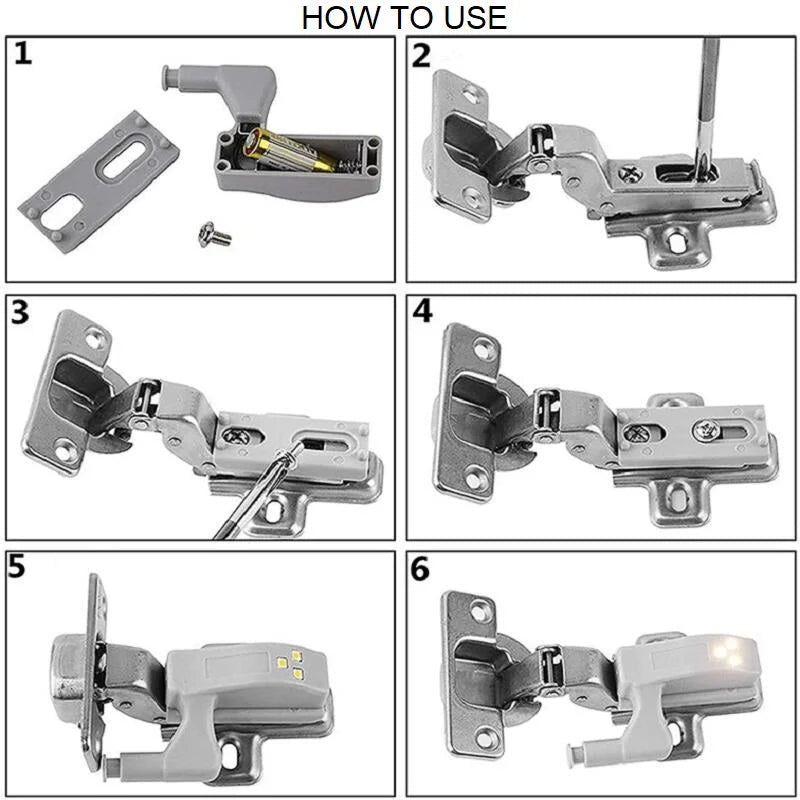 2+3 FREE | SchrankLightsâ„?- Automate the light in your cabinets!