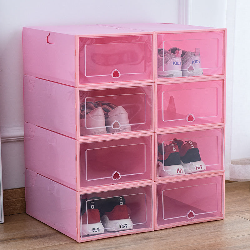 3+3 FREE | ShoeStorageâ„?- Transparent storage box for shoes