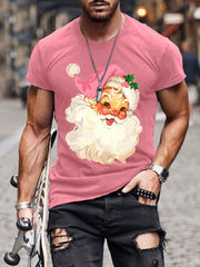 Christmas Printed Short Sleeve T-Shirt