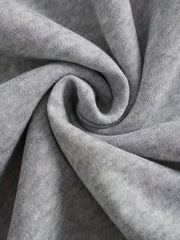 Christmas Cartoon Pink Letter Print Sweatshirt