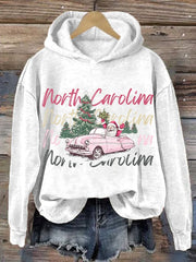 Christmas Festival (North Carolina) Printed Casual Sweatshirt