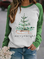 Merry And Bright🎄 Casual Sweatshirt