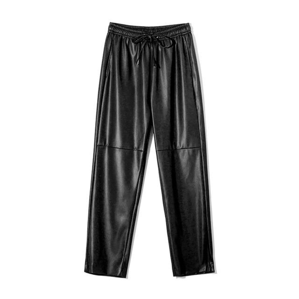 High Waist Leather Pants