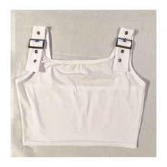 Buckle Up Crop Top