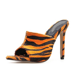 Wild Vibes Printed Heeled Sandals